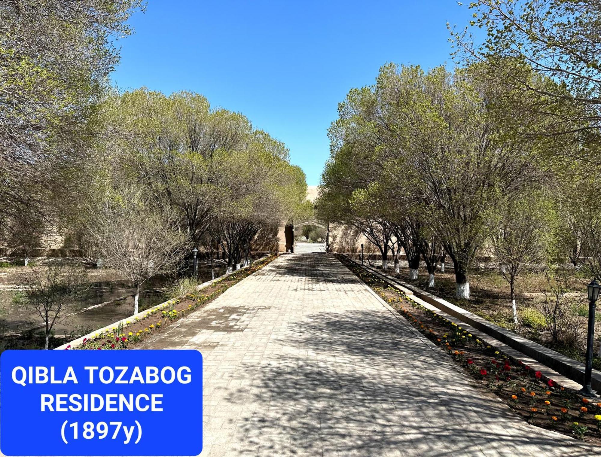 Qibla Tozabog Hotel Khiva Buitenkant foto