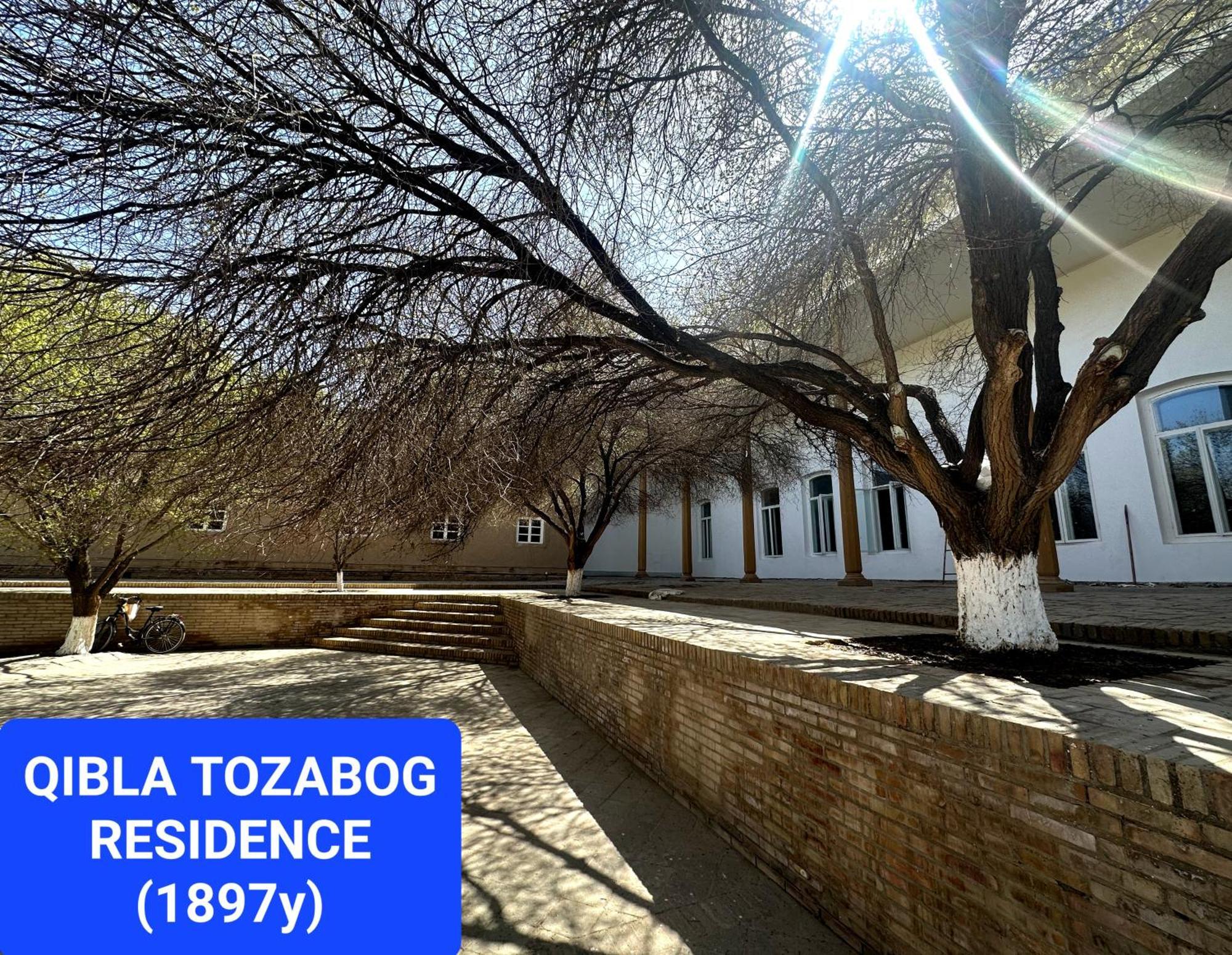 Qibla Tozabog Hotel Khiva Buitenkant foto