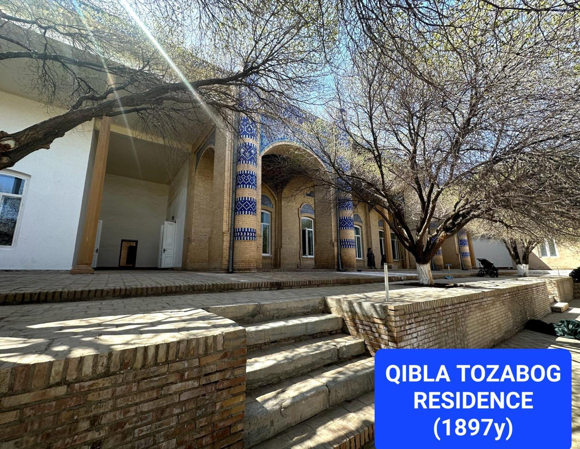 Qibla Tozabog Hotel Khiva Buitenkant foto