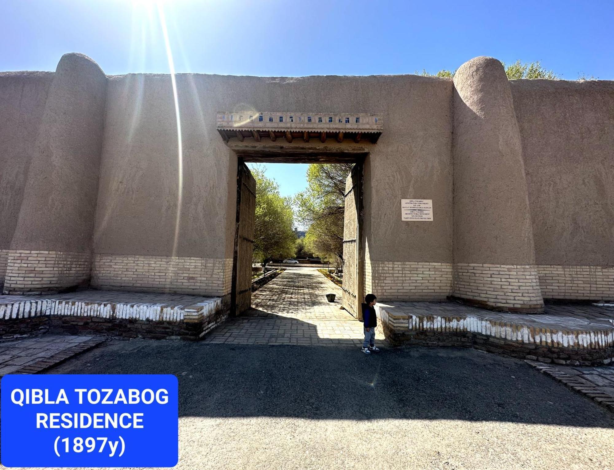 Qibla Tozabog Hotel Khiva Buitenkant foto