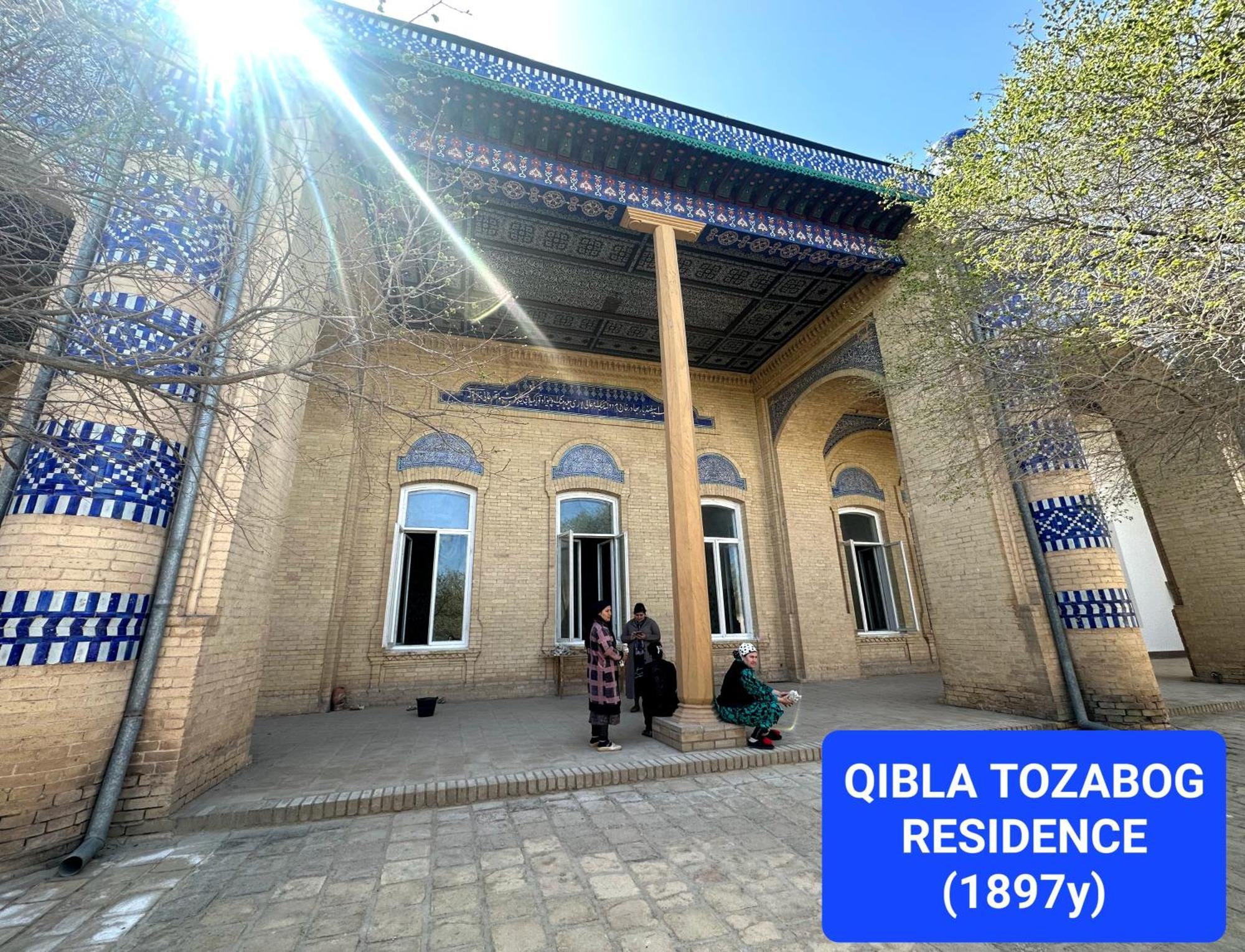 Qibla Tozabog Hotel Khiva Buitenkant foto
