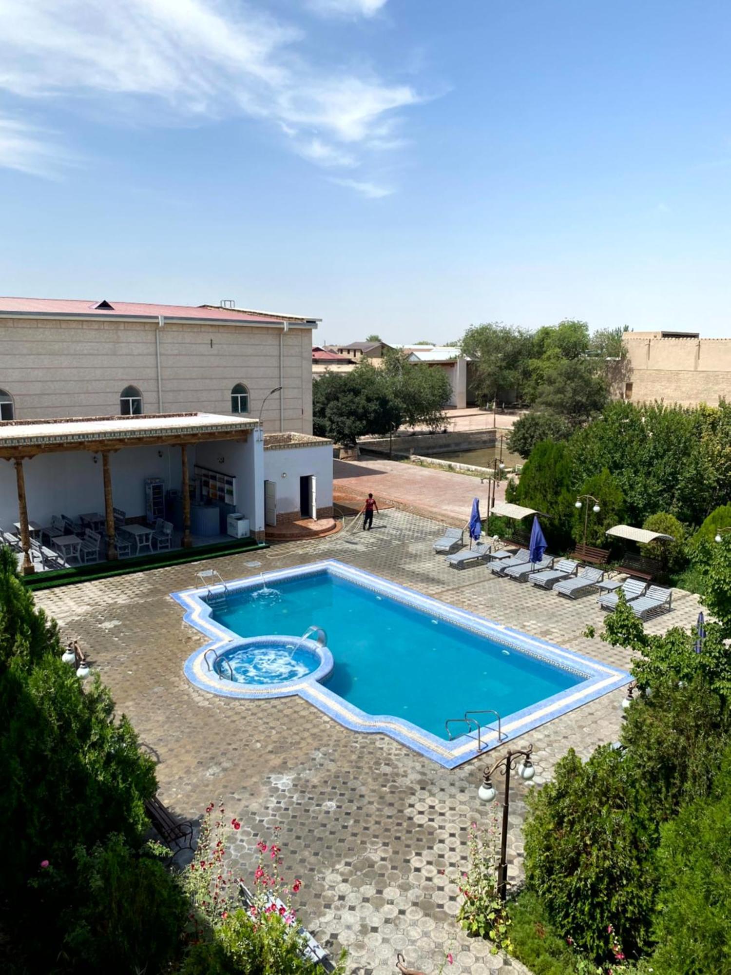 Qibla Tozabog Hotel Khiva Buitenkant foto